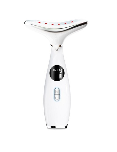 Masajeador Facial Y Cuello Portatil Recargable Beauty Face