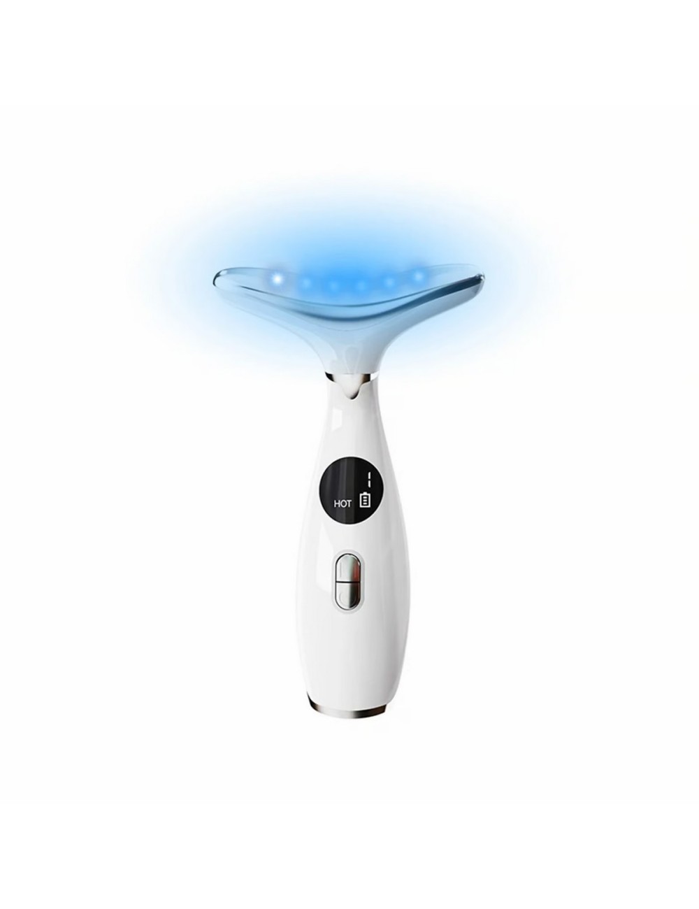 Masajeador Facial Y Cuello Portatil Recargable Beauty Face