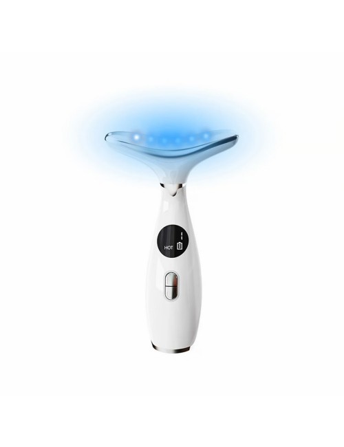Masajeador Facial Y Cuello Portatil Recargable Beauty Face