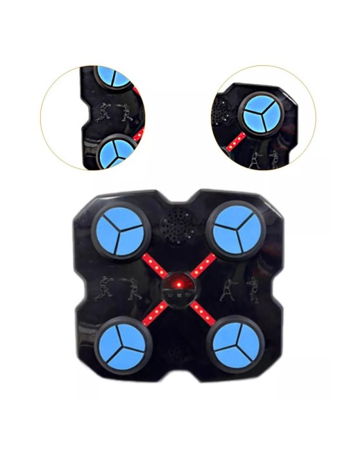 Máquina Boxeo Inteligente Luces Inteligente Sonido + Guantes