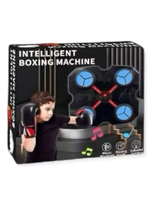 Máquina Boxeo Inteligente Luces Inteligente Sonido + Guantes