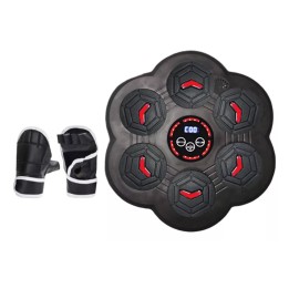 Máquina Boxeo Inteligente, Luz Doble 6 Agujeros + Guantes
