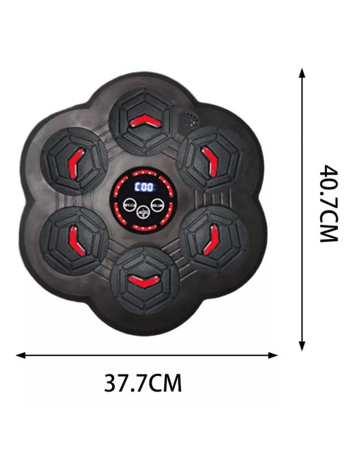 Máquina Boxeo Inteligente, Luz Doble 6 Agujeros + Guantes