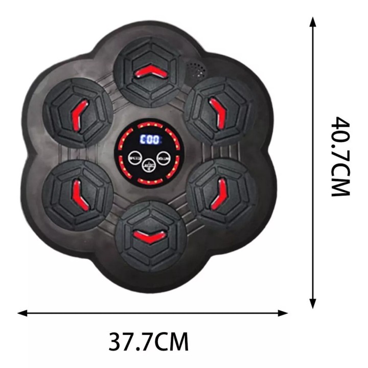 Máquina Boxeo Inteligente, Luz Doble 6 Agujeros + Guantes