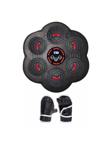 Máquina Boxeo Inteligente, Luz Doble 6 Agujeros + Guantes