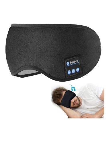 Antifaz Gafas Máscara Con Audífonos Bluetooth Para Dormir