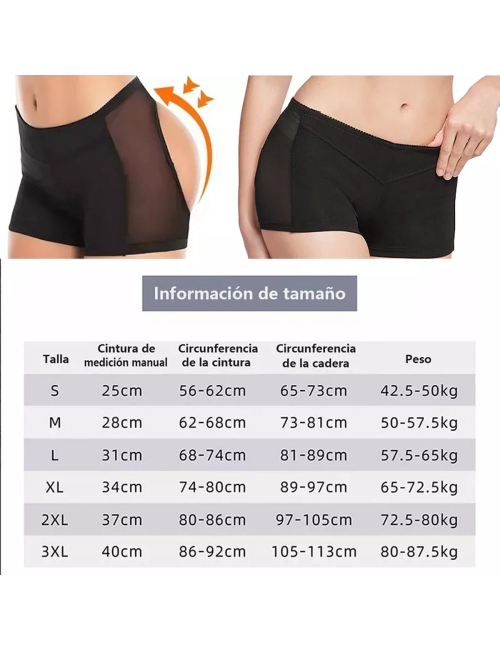 Panty Faja Levanta Cola Gluteos