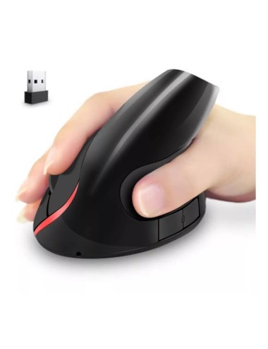 Mouse Vertical 5d Inalámbrico Ergonómico Recargable