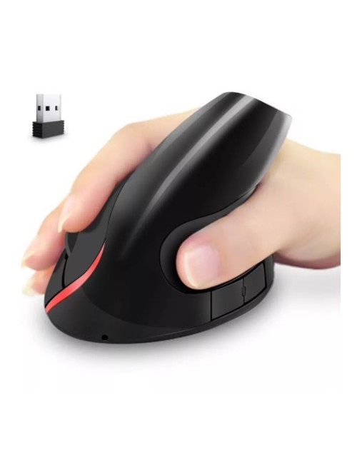 Mouse Vertical 5d Inalámbrico Ergonómico Recargable