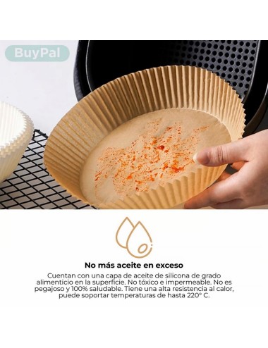 Papel Protector Absorbente Freidora Al Aire X100 Unidades