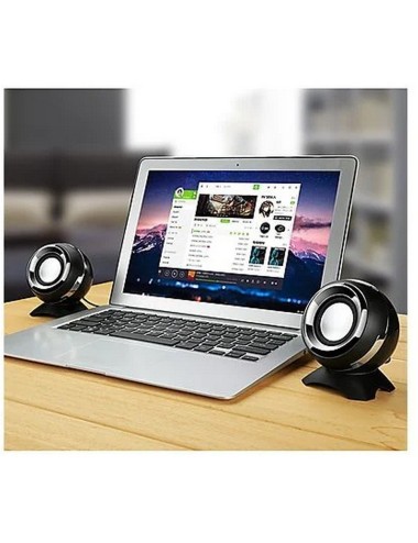 Parlante Para Pc Multimedia K600 Kisonli Usb Auxiliar