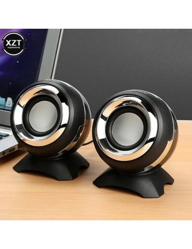 Parlante Para Pc Multimedia K600 Kisonli Usb Auxiliar