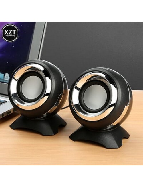 Parlante Para Pc Multimedia K600 Kisonli Usb Auxiliar