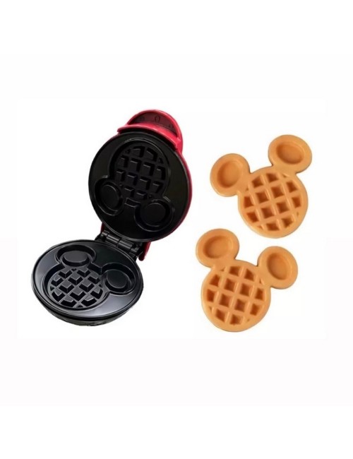 Waflera Mini Personal Mickey Guaflera Mouse Antiadherente