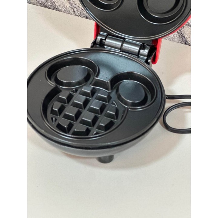 Waflera Mini Personal Mickey Guaflera Mouse Antiadherente