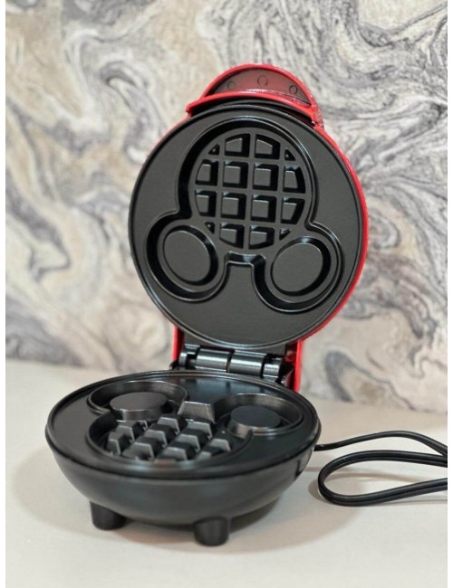 Waflera Mini Personal Mickey Guaflera Mouse Antiadherente