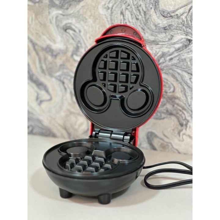 Waflera Mini Personal Mickey Guaflera Mouse Antiadherente