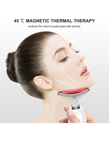 Masajeador Facial Rejuvenecimiento Luzportatil Recargable