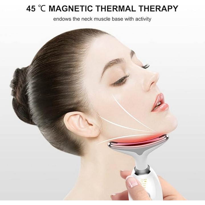 Masajeador Facial Rejuvenecimiento Luzportatil Recargable