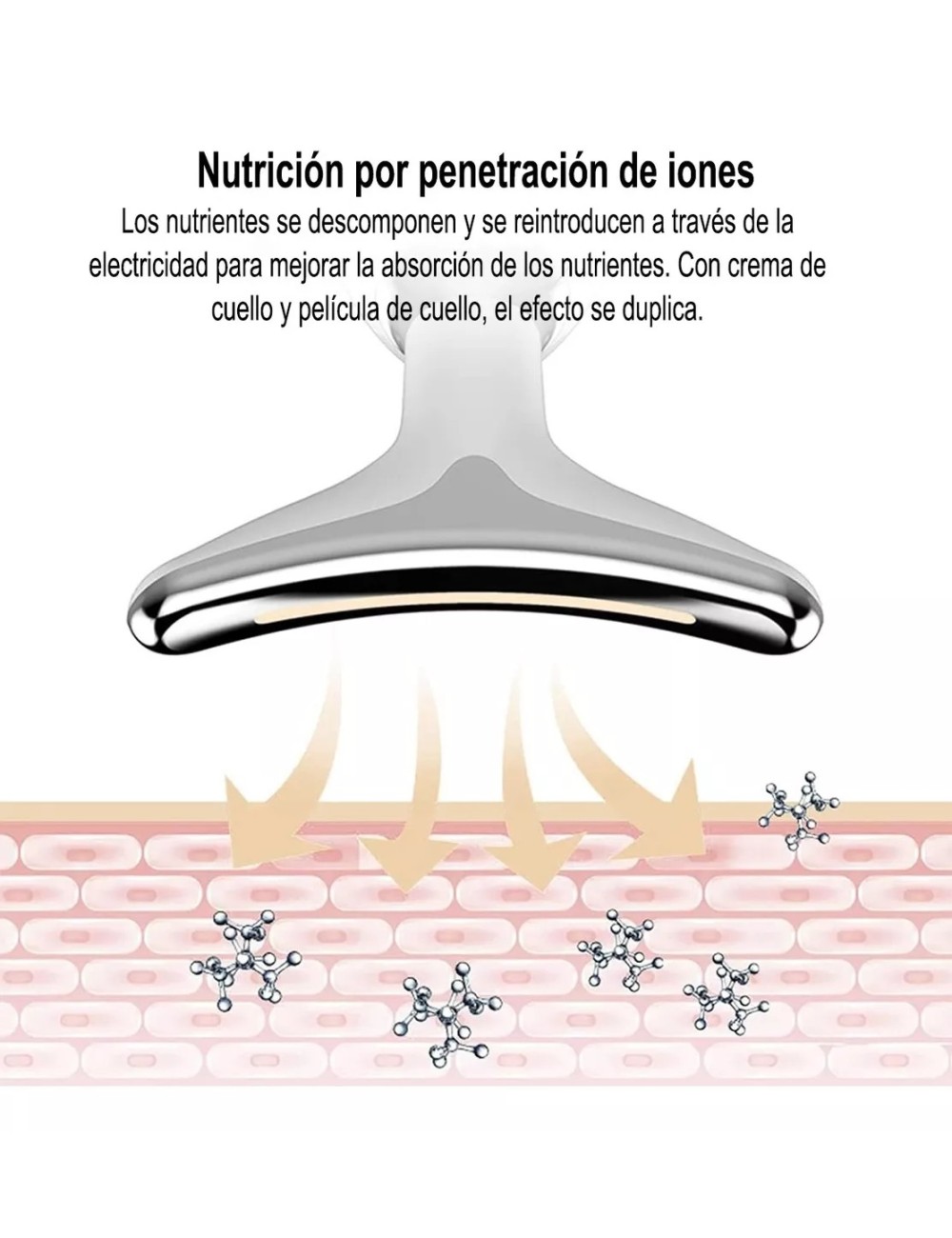 Masajeador Facial Rejuvenecimiento Luzportatil Recargable