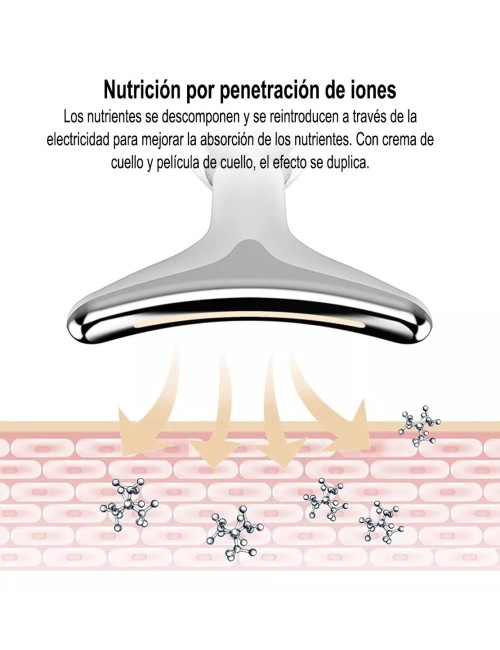 Masajeador Facial Rejuvenecimiento Luzportatil Recargable