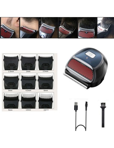 Maquina Afeitadora Cortapelo Profesional Mini + Accesorios