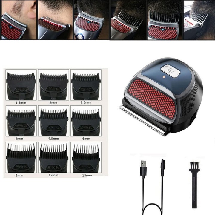 Maquina Afeitadora Cortapelo Profesional Mini + Accesorios