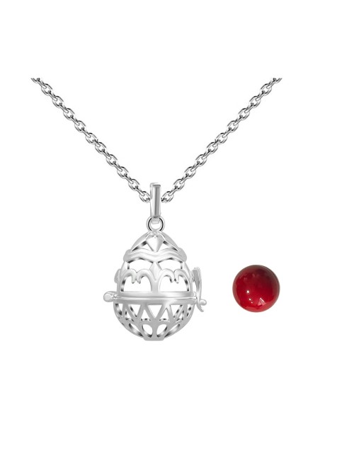 Collar Llamador De Angel Proteccion Cascabel + Estuche