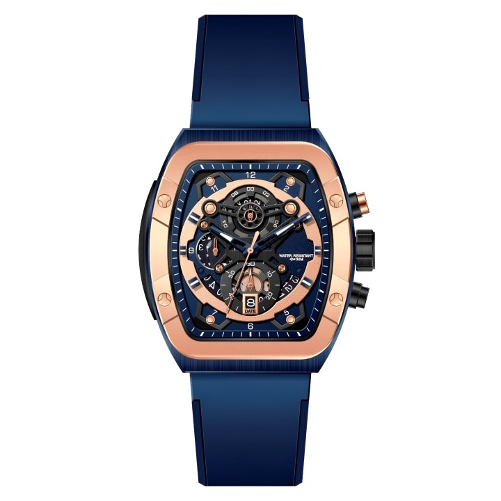 Reloj G-force H3994g Calendario Deportivo Funcional +estuche