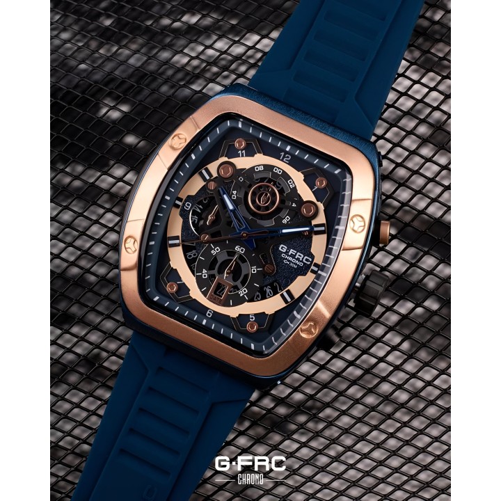 Reloj G-force H3994g Calendario Deportivo Funcional +estuche