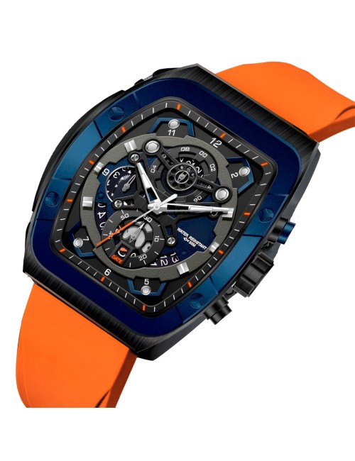 Reloj G-force H3994g Calendario Deportivo Funcional +estuche