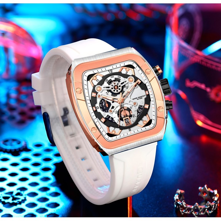Reloj G-force H3994g Calendario Deportivo Funcional +estuche