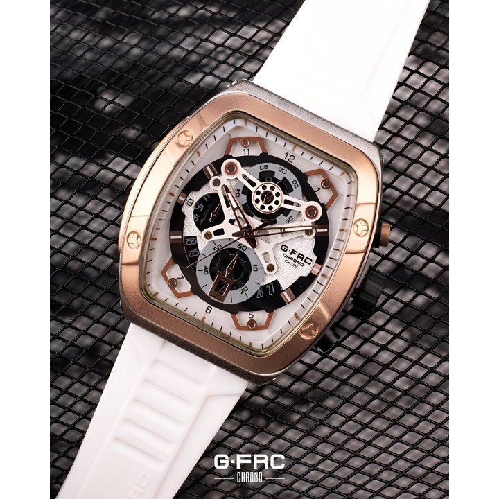 Reloj G-force H3994g Calendario Deportivo Funcional +estuche