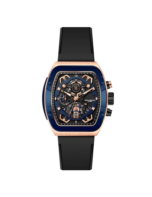 Reloj G-force H3994g Calendario Deportivo Funcional +estuche