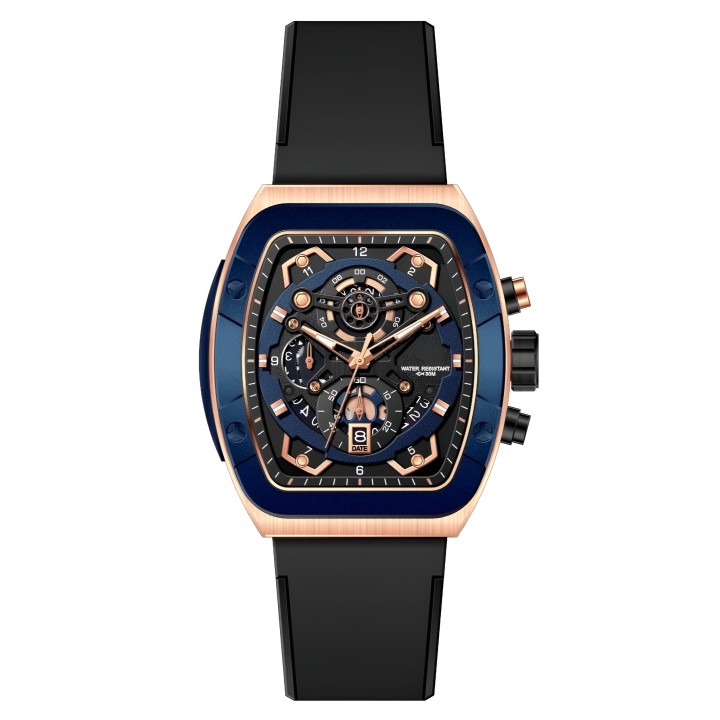 Reloj G-force H3994g Calendario Deportivo Funcional +estuche