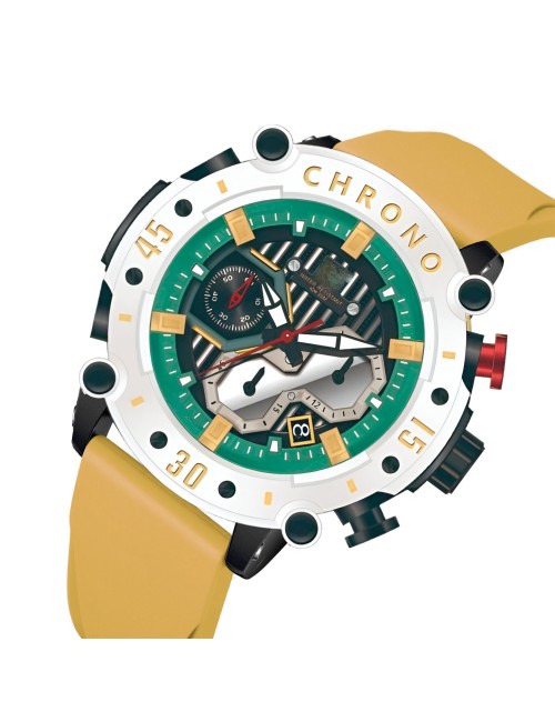 Reloj G-force H4056g Cronografo Funcional Goma + Estuche