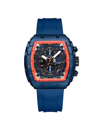 Reloj G-force H3996g Cronografo Funcional Goma + Estuche