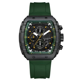 Reloj G-force H3996g Cronografo Funcional Goma + Estuche