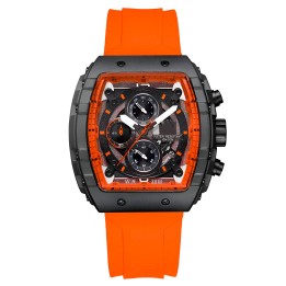 Reloj G-force H3996g Cronografo Funcional Goma + Estuche