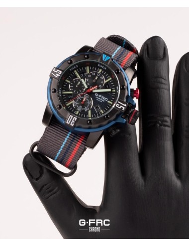 Reloj G-force H4054g Cronografo Funcional Nylon + Estuche