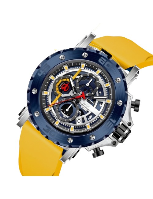 Reloj G-force H3959g Cronografo Funcional Goma + Estuche