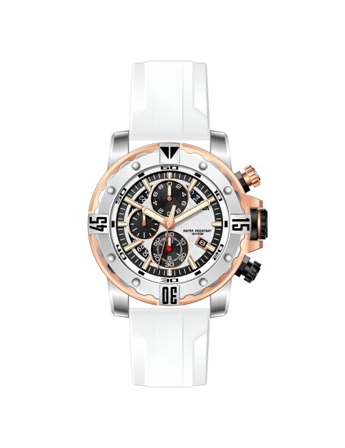 Reloj G-force H3957g Cronografo Funcional Goma + Estuche