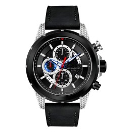 Reloj G-force H3844g Cronografo Funcional Cuero + Estuche