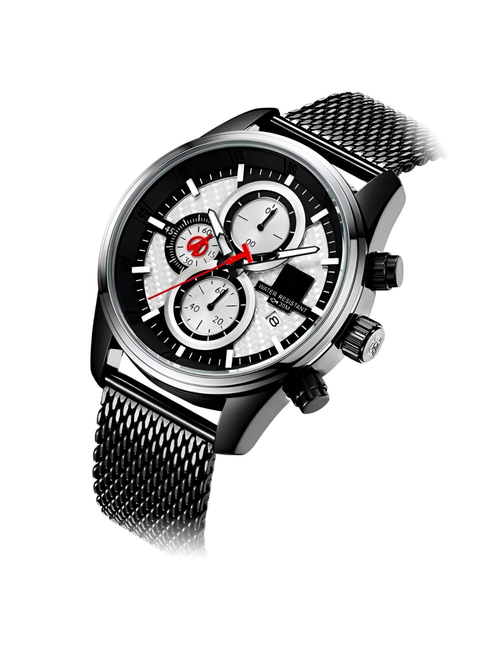 Reloj G-force H3775g Cronografo Funcional Acero + Estuche