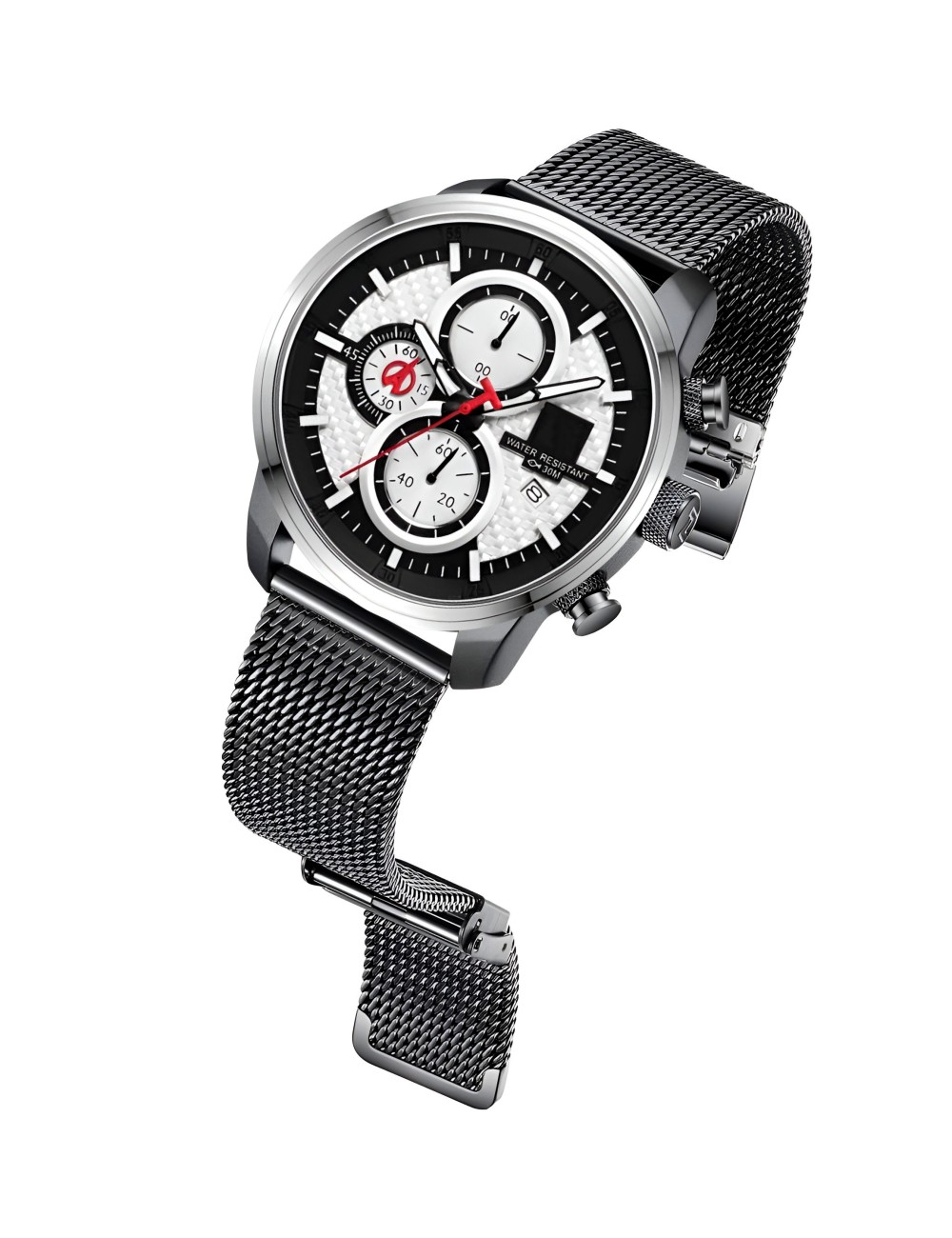 Reloj G-force H3775g Cronografo Funcional Acero + Estuche
