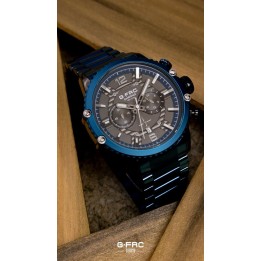 Reloj G-force H3835g Cronografo Funcional Acero + Estuche