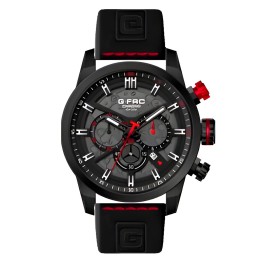 Reloj G-force H3625g Cronografo Funcional Cuero + Estuche
