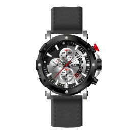 Reloj G-force H3679g Cronografo Funcional Cuero + Estuche