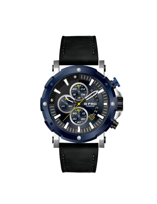 Reloj G-force H3679g Cronografo Funcional Cuero + Estuche