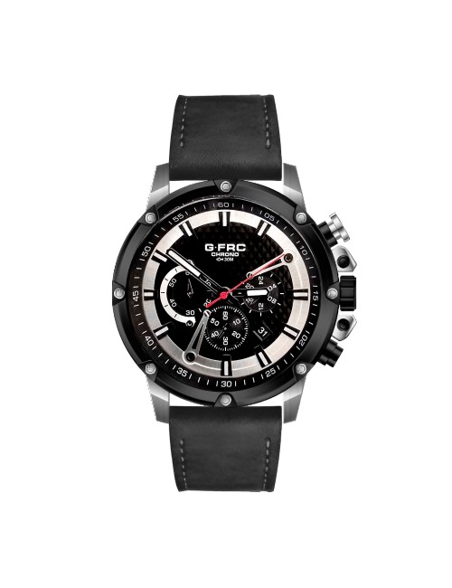 Reloj G-force H3833g Cronografo Funcional Cuero + Estuche